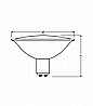 נורת הלוגן Halospot 70 50W 12V BA15d 41990 OSRAM