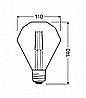 נורת לד פחם 1906 Diamond 4.5W OSRAM