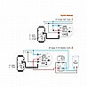 מארז מודול חכם נסתר WIFI 16A