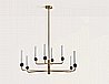 Delie C1224/8 Suspension Lamp By Aromas