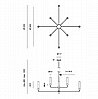 Delie C1224/8 Suspension Lamp By Aromas