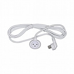 כבל מאריך לבן כ-3 מטר כבל מאריך לבן כ-3 מטר