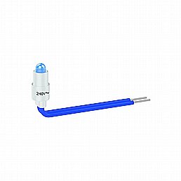 נורת לד כחולה 230V ניסקו סוויץ' נורת לד כחולה 230V ניסקו סוויץ'
