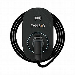 עמדת טעינה פרטית EVNISKO HOME4 22kW כולל כבל 7 מטר WIFI TPU עמדת טעינה פרטית EVNISKO HOME4 22kW כולל כבל 7 מטר WIFI TPU