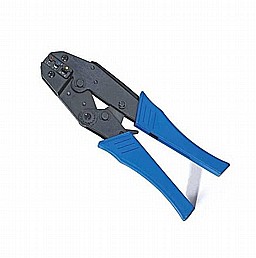 לוחץ רצט לנעלי כבל מבודדות עד 2.5 ממ"ר דגם קטן אדום כחול לוחץ רצט לנעלי כבל מבודדות עד 2.5 ממ"ר דגם קטן אדום כחול