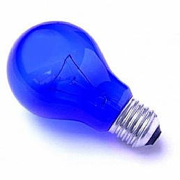 נורה רפואית כחולה E-27 60W נורה רפואית כחולה E-27 60W