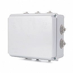 קופסת הסתעפות עם פטמות T-2P 190X150X80 IP-55 קופסת הסתעפות עם פטמות T-2P 190X150X80 IP-55