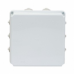 קופסת הסתעפות עם פטמות T-5P 200X200X100 IP-55 קופסת הסתעפות עם פטמות T-5P 200X200X100 IP-55