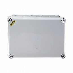 קופסת CI4 עם בסיס אפור מכסה אפור 350X250X150 קופסת CI4 עם בסיס אפור מכסה אפור 350X250X150