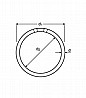 נורת פלורסנט עגולה 2GX13 55W OSRAM T-5