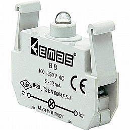 בלוק תאורה לד לסדרה B -BB 100-230V בלוק תאורה לד לסדרה B -BB 100-230V