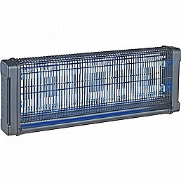 קוטל-מחשמל מעופפים רשת אפורה לבית 2X20W 4000V קוטל-מחשמל מעופפים רשת אפורה לבית 2X20W 4000V