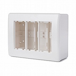 עמדת HOME & OFFICE על הטיח 6 מודול ללא אביזרים עמדת HOME & OFFICE על הטיח 6 מודול ללא אביזרים