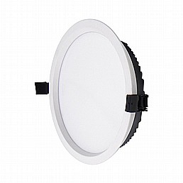 גוף תאורה שקוע ZEUS LED 10W IP44 120° -גוון אור משתנה בלחיצת כפתור חם/ניטרלי/קר גוף תאורה שקוע ZEUS LED 10W IP44 120° -גוון אור משתנה בלחיצת כפתור חם/ניטרלי/קר
