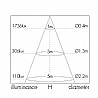 שקוע לד עגול PLUTO 18W
