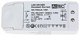 דרייבר 700mA 12W ACTEC דרייבר 700mA 12W ACTEC