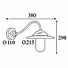Chalet Swan Neck Wall Light 139 By Moretti Luce