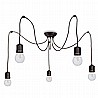 Spiral 5 Light Spider Pendant 3085 By Moretti Luce