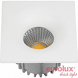 שקוע "מיני" מרובע מיני לד COB 4W 350mA 2900K כולל דרייבר מובנה שקוע "מיני" מרובע מיני לד COB 4W 350mA 2900K כולל דרייבר מובנה