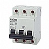 מפסק אוטומטי זעיר ביתי 6KA אופיין C תלת פאזי NS6320-C 3P 20A