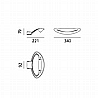 Mesmeri LED wall lamp By Artemide