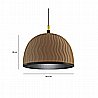 DOME WOOD תליה