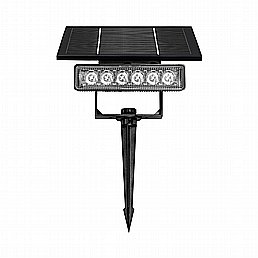 דוקרן סולארי SUNRAY IP65 12W אור חם דוקרן סולארי SUNRAY IP65 12W אור חם