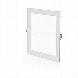 פאנל לד שקוע לבן אינטגרלי 18W 210X210 פאנל לד שקוע לבן אינטגרלי 18W 210X210