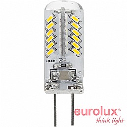 נורת לד זכוכית G4 12V 4W נורת לד זכוכית G4 12V 4W